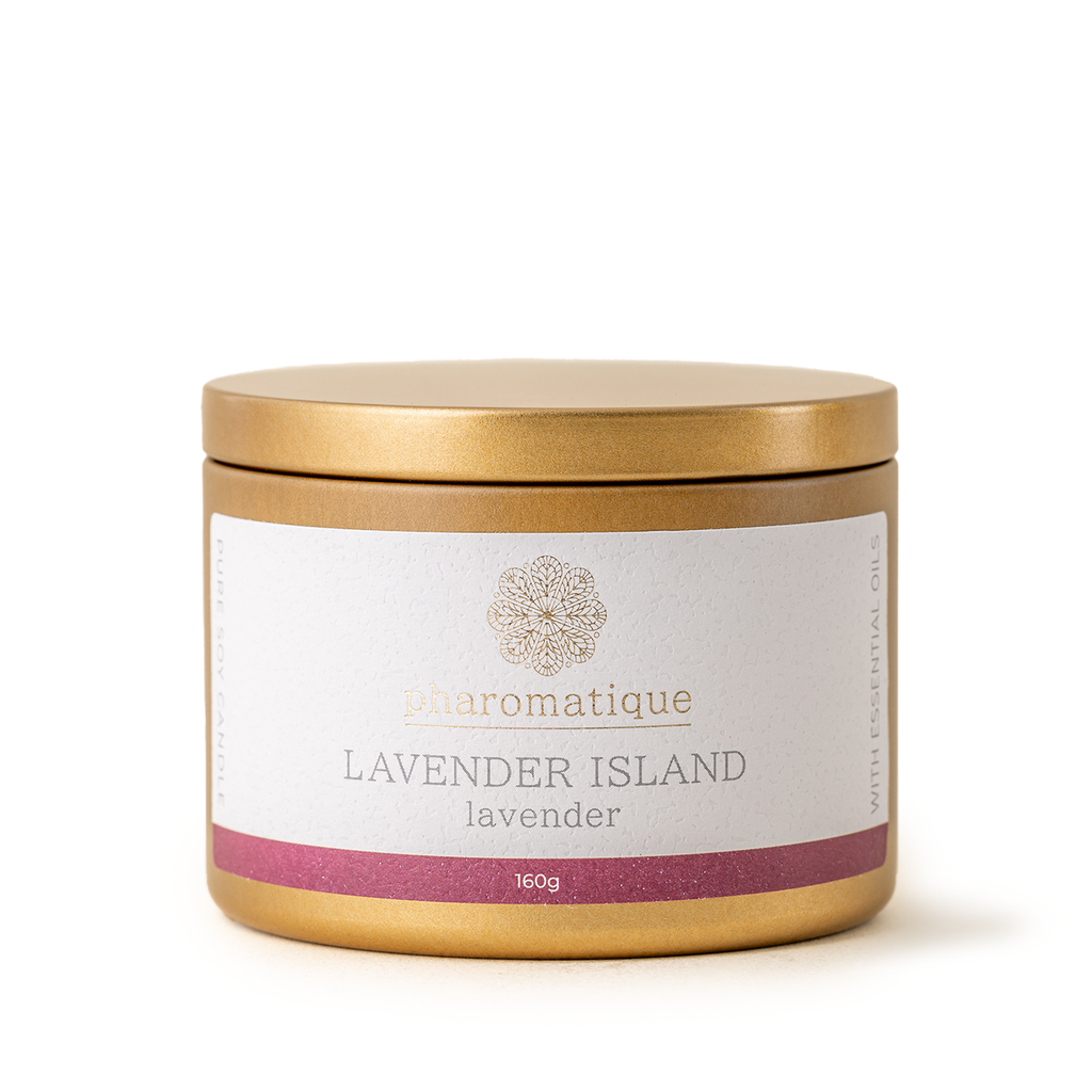 Scented Candle Lavender Island